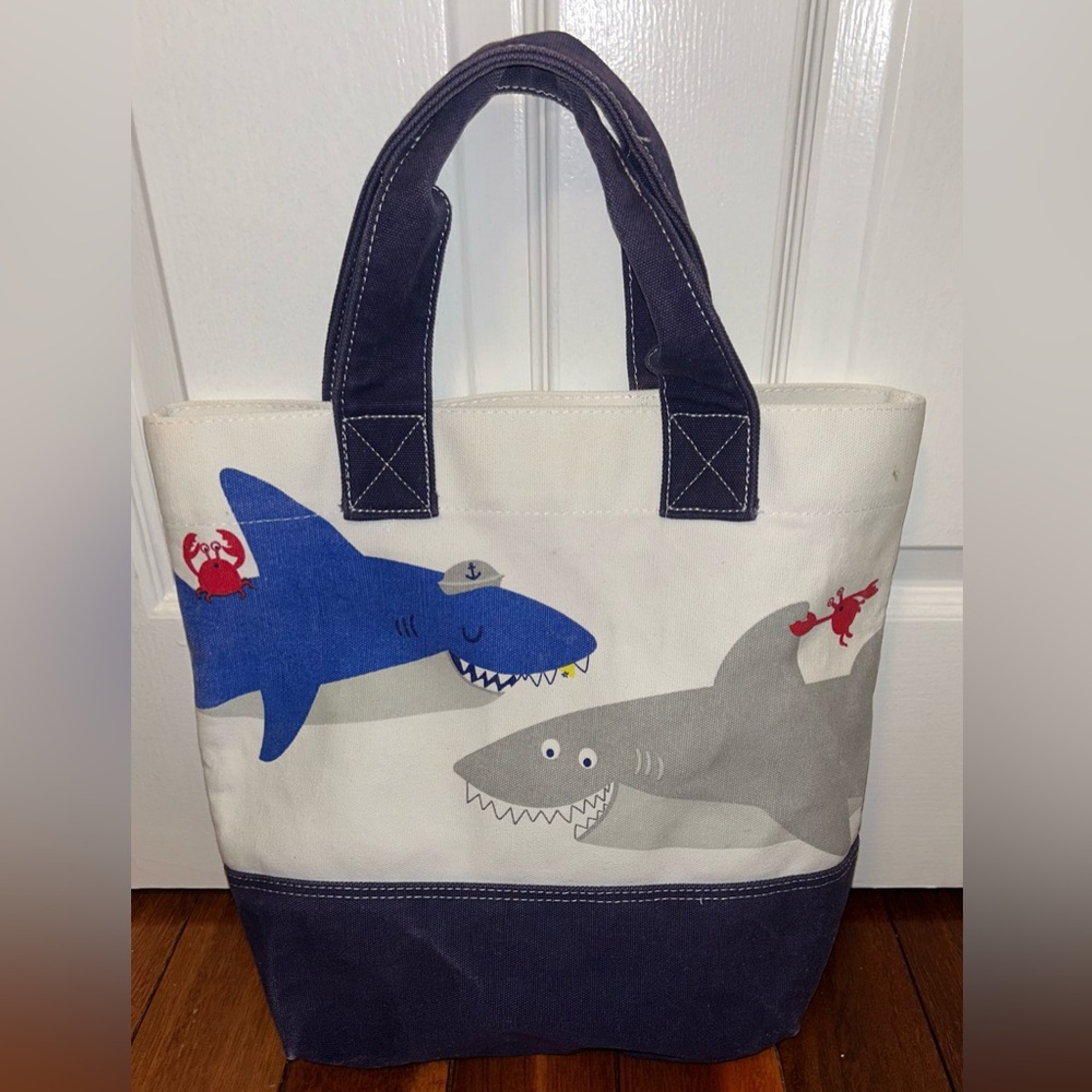 Pottery Barn Kids Shark Tote
